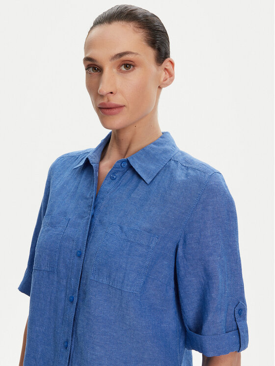 Olsen Olsen Сорочка 12002121 Голубий Regular Fit