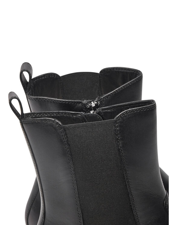 TWINSET TWINSET Škornji 242GCJ032 S Črna