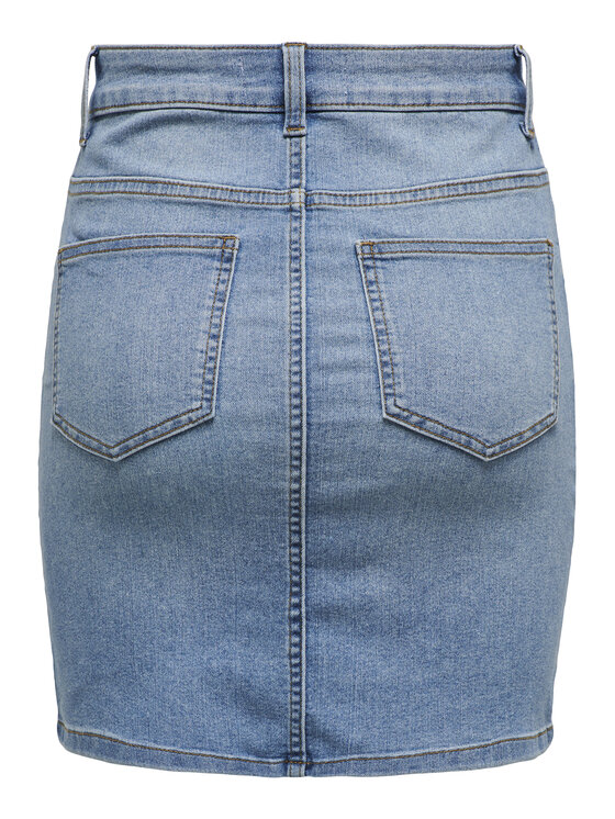 JDY JDY Jeans suknja Moon 15346528 Plava Regular Fit