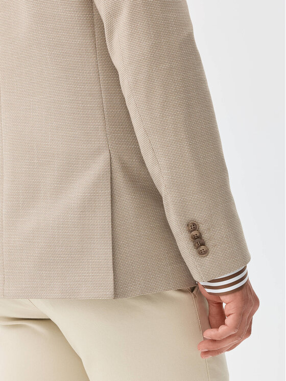 Evenemen Evenemen Marynarka Coco 0707 Beżowy Slim Fit