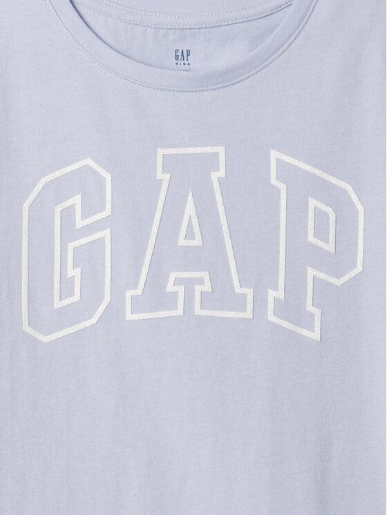 Gap Gap T-Shirt 542042-03 Błękitny Regular Fit