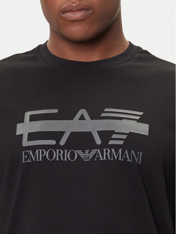 EA7 Emporio Armani EA7 Emporio Armani T-Shirt 7M001129 AF10375 UC001 Czarny Modern Fit
