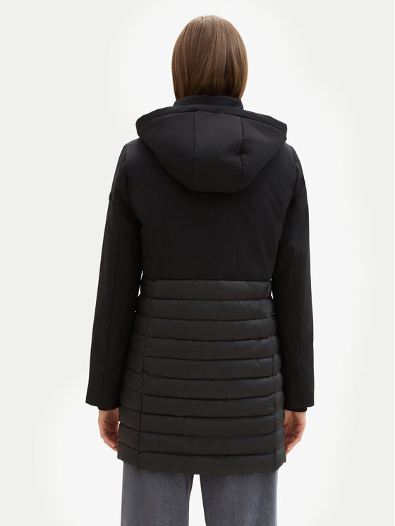 Tom Tailor Tom Tailor Parka 1041491 Czarny Regular Fit