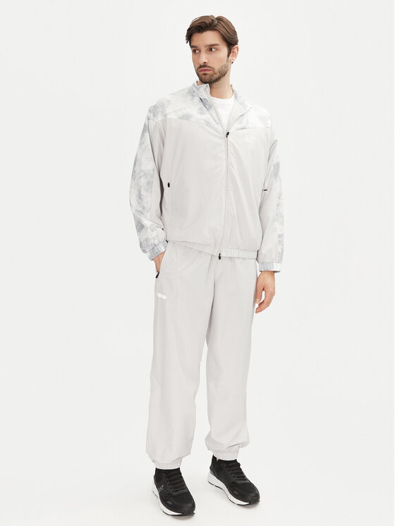 Ea7 Emporio Armani Šedá Tepláková Souprava