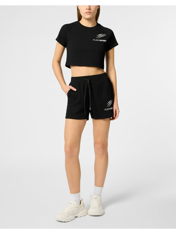 Plein Sport Plein Sport Szorty sportowe 29107 Czarny