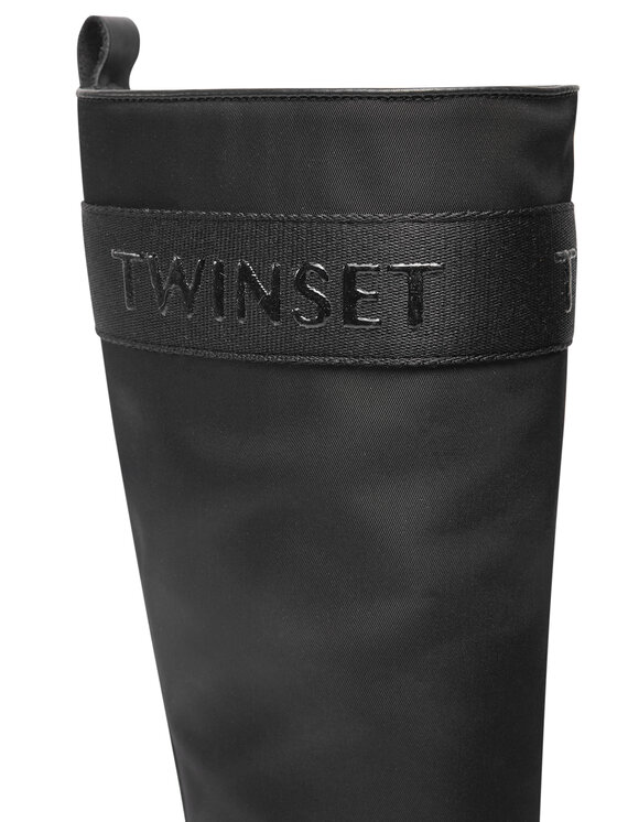TWINSET TWINSET Μπότες Stivale 242GCJ S Μαύρο