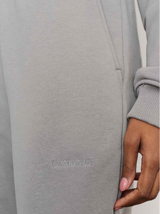 La Mania La Mania Spodnie dresowe LYN Szary Classic Fit