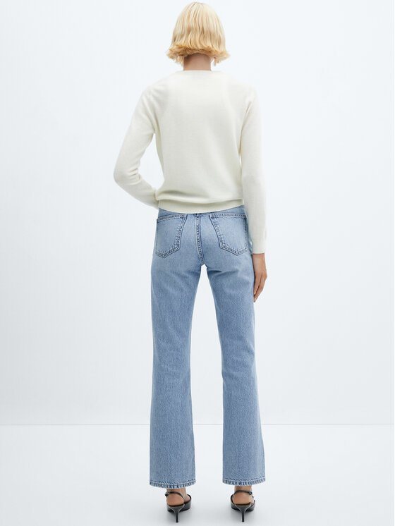 Mango Mango Farmer Matilda 57014406 Kék Straight Fit