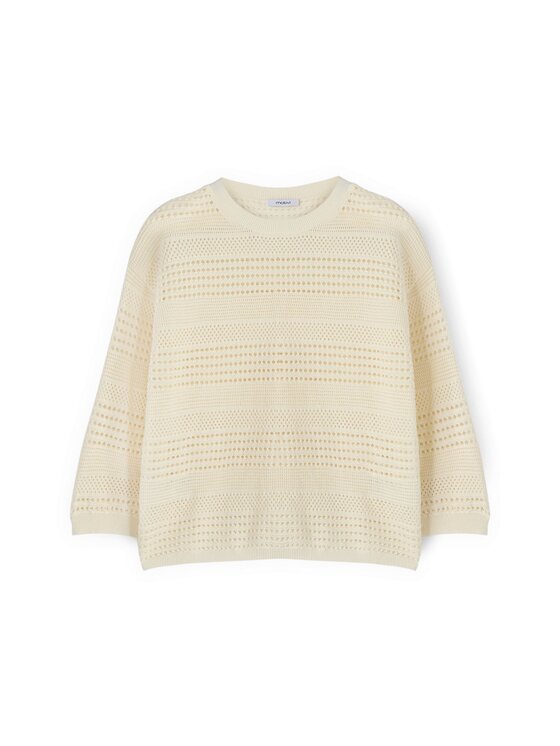 Motivi Motivi Maglione M177W003878N011 Bianco Over Fit