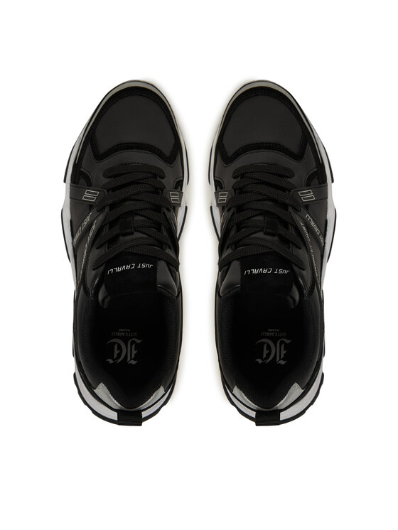 Just Cavalli Just Cavalli Sneakers 79QA3SH5 ZPB66 Schwarz