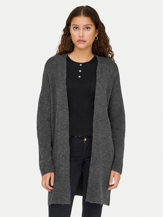 ONLY ONLY Cardigan Talio 15358604 Gri Regular Fit