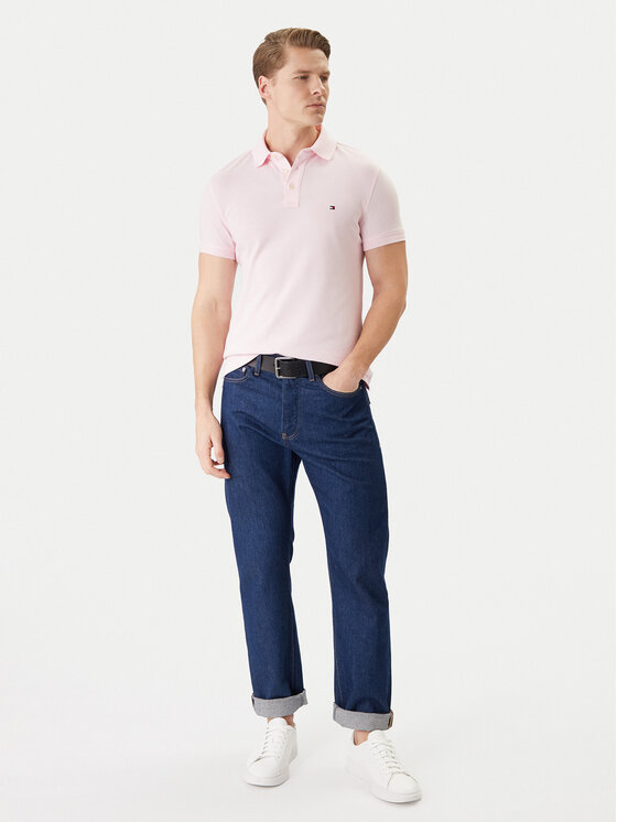 Tommy Hilfiger Tommy Hilfiger Tricou polo 1985 MW0MW17771 Roz Regular Fit