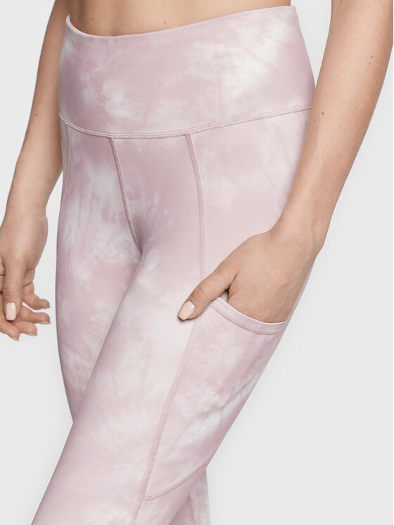 Wrangler Wrangler Legginsy Compression WA2M1416H 112324348 Różowy Slim Fit