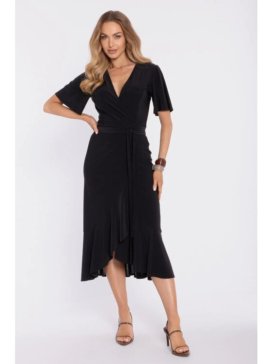 Made of Emotion Made of Emotion Abito da cocktail M912 Nero A-Line Fit