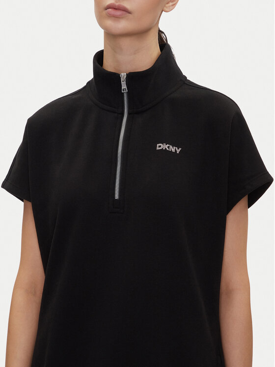 DKNY Sport DKNY Sport Sukienka codzienna DP5D4895 Czarny Regular Fit
