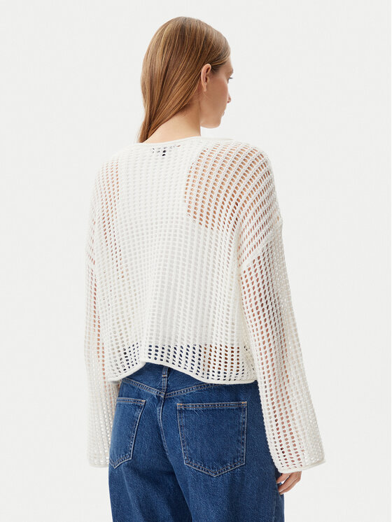 Vans Vans Sweter Mila VN000M9H Écru Loose Fit