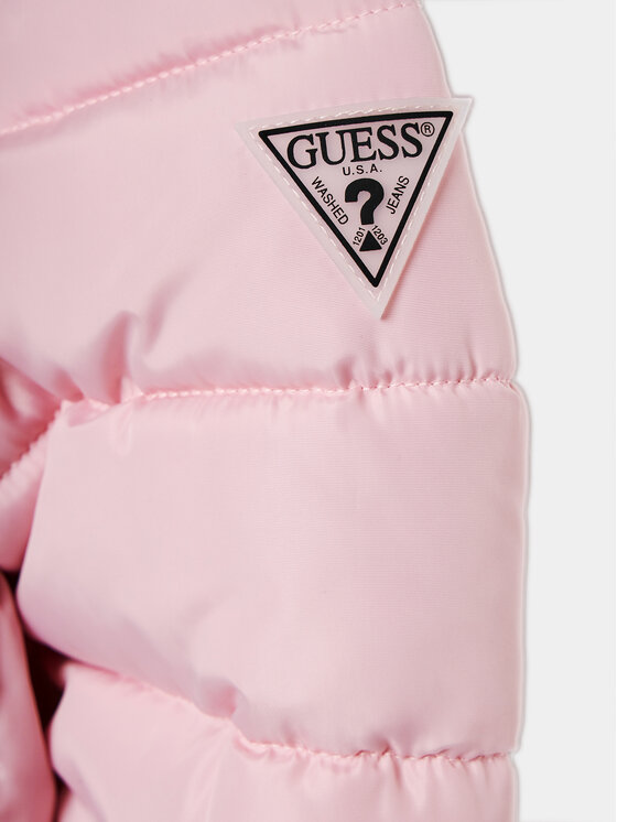 Guess Guess Зимно яке J3BL04 WB240 Розов Regular Fit