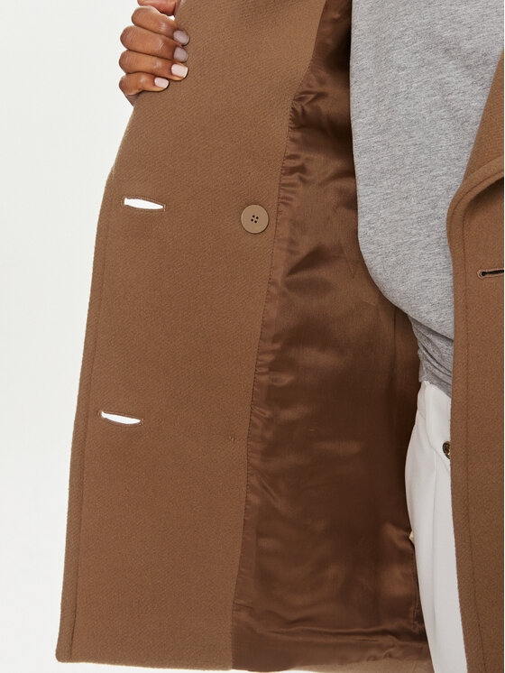 PINKO Pinko Vuneni kaput 101830 A13B Bež Regular Fit