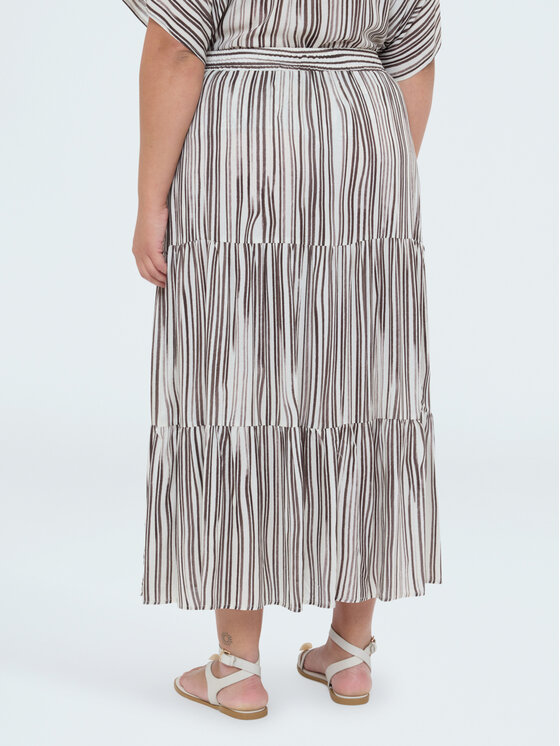 Fiorella Rubino Fiorella Rubino Spódnica maxi 1015L000545N0S1 Brązowy A-Line Fit