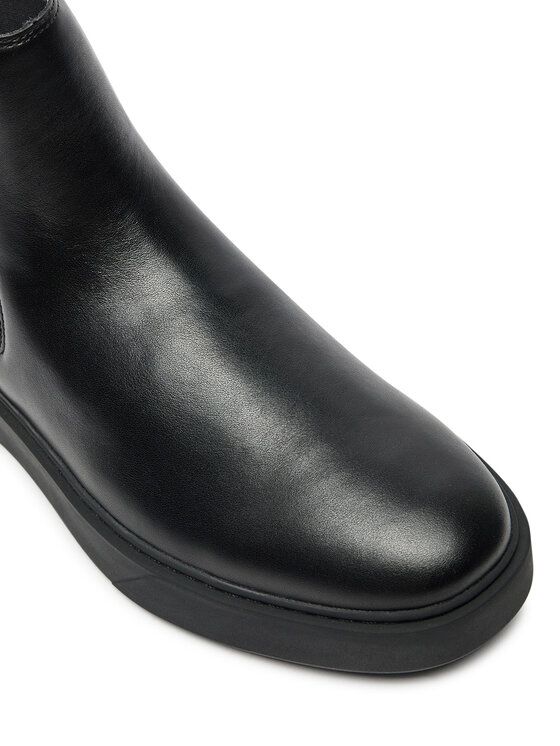 KARL LAGERFELD KARL LAGERFELD Kotníková obuv s elastickým prvkem KL53340A Černá