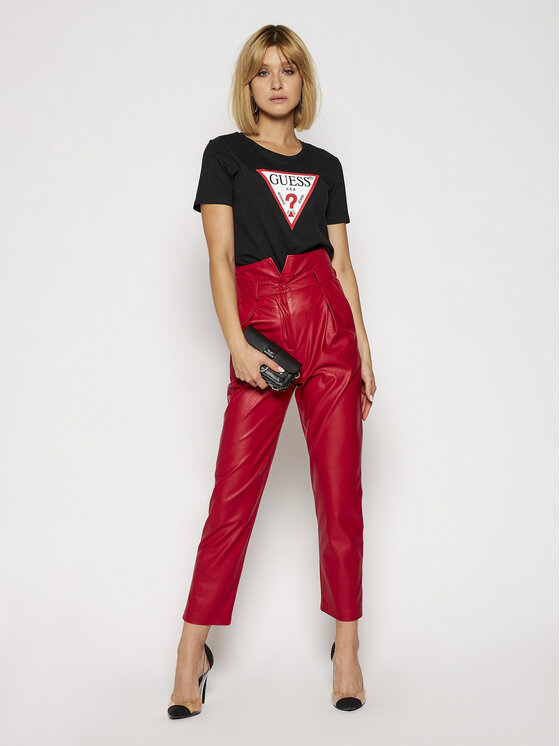 Guess Guess T-Shirt Original W0BI25 I3Z11 Czarny Regular Fit