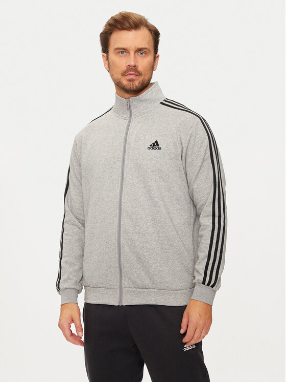 adidas adidas Trenirka Basic 3-Stripes IA3073 Siva Regular Fit