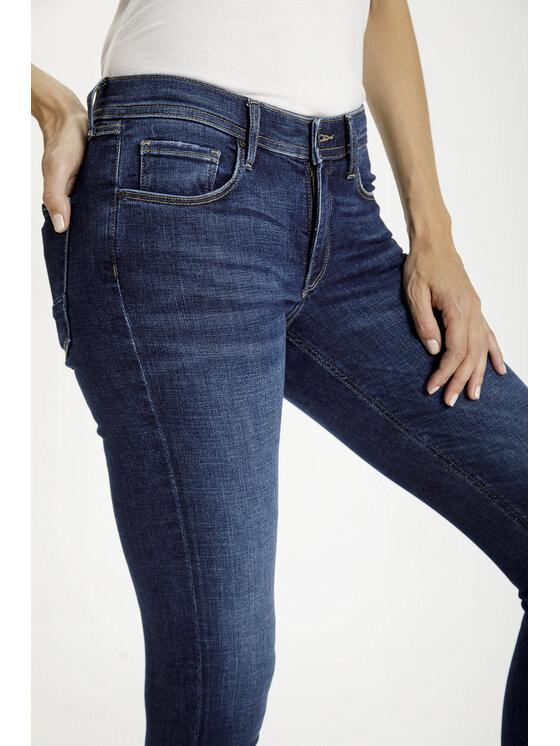 Cross Jeans Cross Jeans Jeansy P 439-008 Niebieski Super Skinny Fit