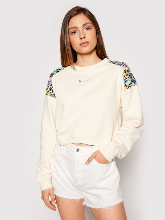 Roxy Roxy Jopa Marine Bloom ERJFT04411 Écru Relaxed Fit