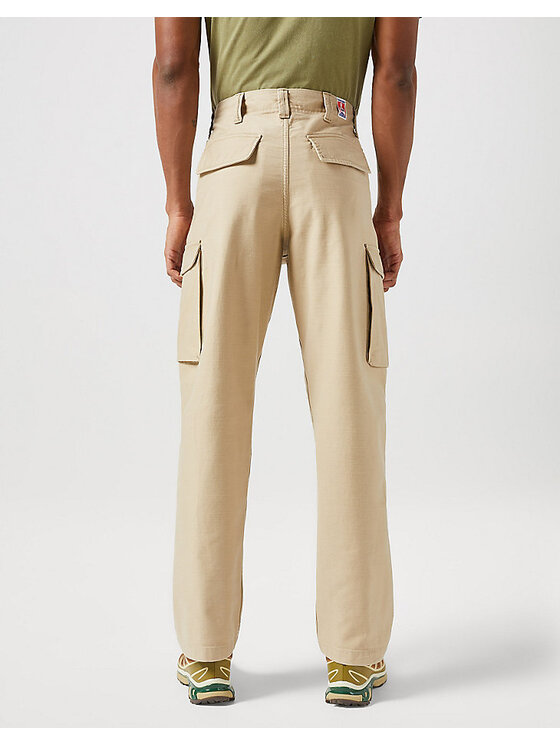 Lee Lee Pantaloni di tessuto CASEY JONES CARGO Beige Regular Fit