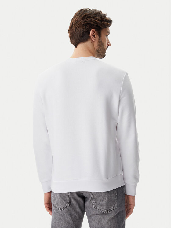 Calvin Klein Jeans Calvin Klein Jeans Mikina LV040BM801 Bílá Regular Fit