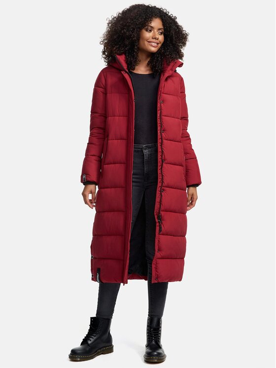 Navahoo Navahoo Kurtka zimowa Isalie Czerwony Regular Fit