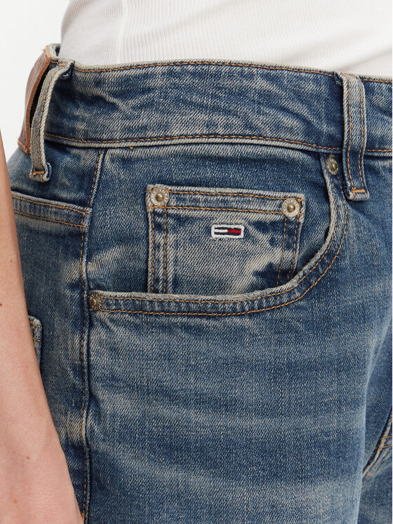 Tommy Jeans Tommy Jeans Jeansy Mia DW0DW21280 Tmavomodrá Straight Fit
