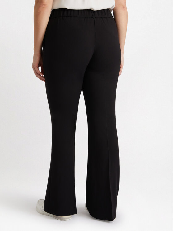 Fiorella Rubino Fiorella Rubino Pantaloni di tessuto P695L002078N033 Nero Flare Fit
