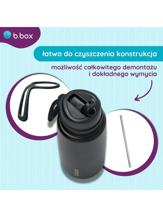 b.box b.box Butelka termiczna butelka termiczna Czarny