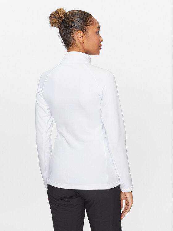 Rossignol Rossignol Bluza W Classique Clim RLMWL05 Biały Regular Fit