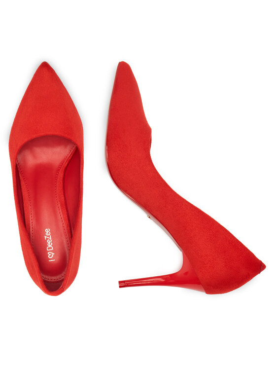 DeeZee DeeZee High Heels DZ002 Rot