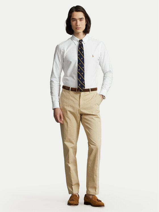 Polo Ralph Lauren Polo Ralph Lauren Košulja Core Replen 710792041 Bijela Custom Fit