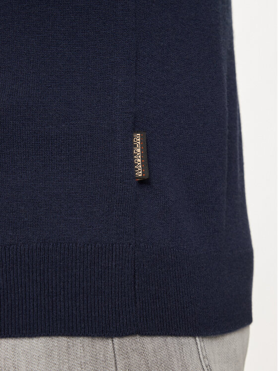 Napapijri Napapijri Rollkragenpullover Damavand NP0A4GJT Dunkelblau Regular Fit