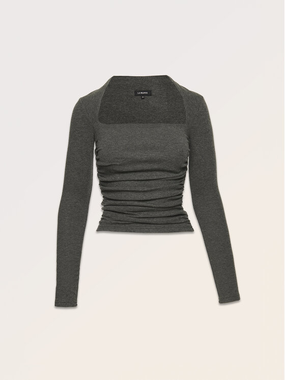 La Mania La Mania Longsleeve SORREL Grigio Classic Fit