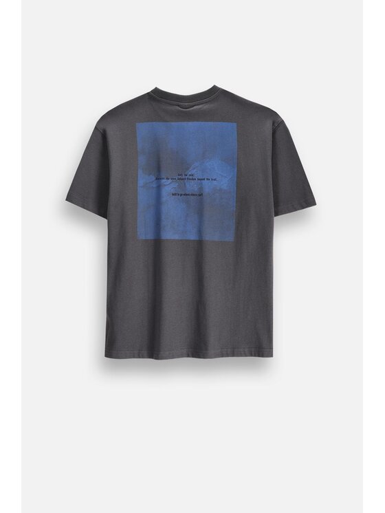 Coccodrillo Coccodrillo T-Shirt ZC6143201WBJ-020 Szary Regular Fit