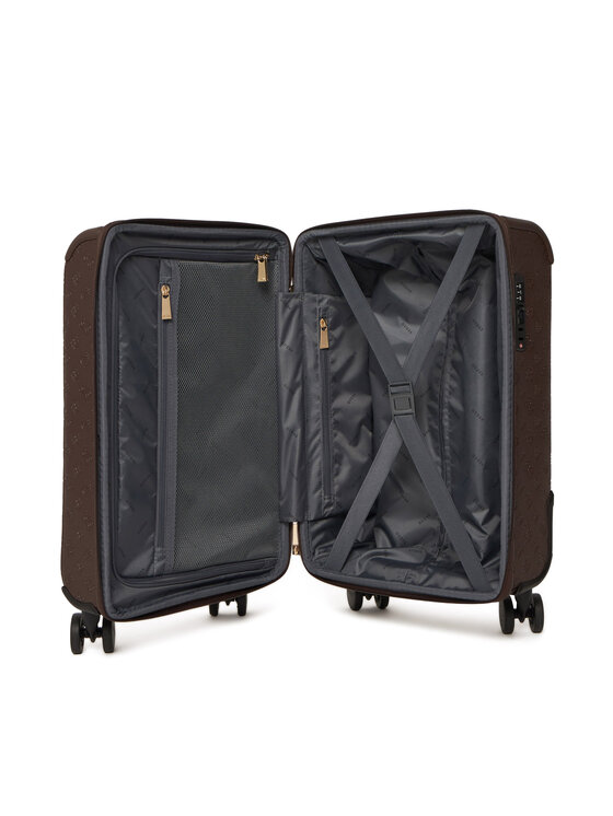Guess Guess Valiză de cabină Lenwood Travel TWDP21 02983 Maro închis