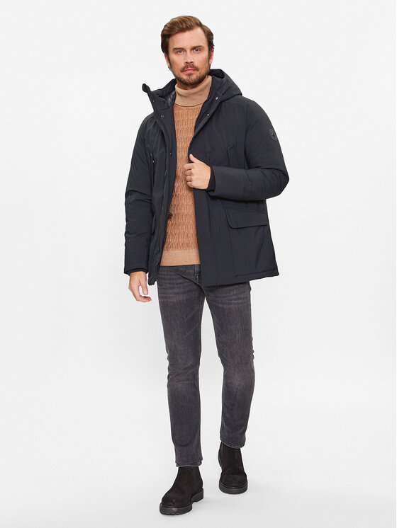 Save The Duck Save The Duck Зимно яке Elon P40809M SMEG17 Черен Regular Fit