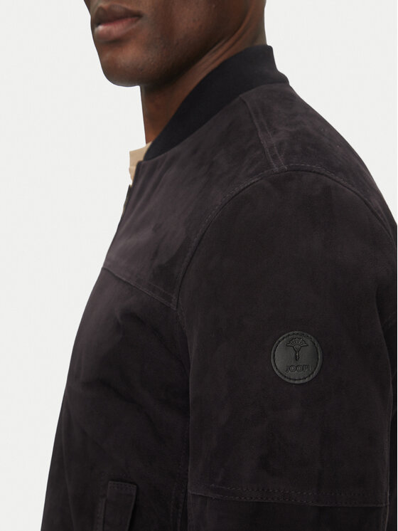 JOOP! JOOP! Lederjacke 17 Pios 80000774 Dunkelblau Regular Fit