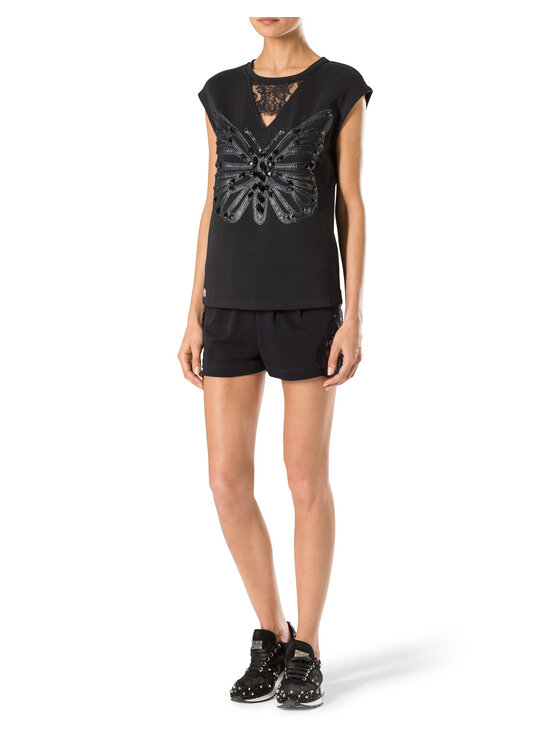 PHILIPP PLEIN PHILIPP PLEIN Felpa 30769 Nero Regular Fit