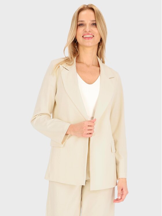 Perso Perso Sako VEE242404F Šedá Regular Fit