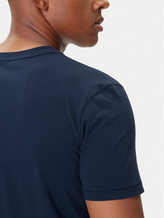 Tommy Hilfiger Tommy Hilfiger T-Shirt 2S87904671 Tmavomodrá Regular Fit