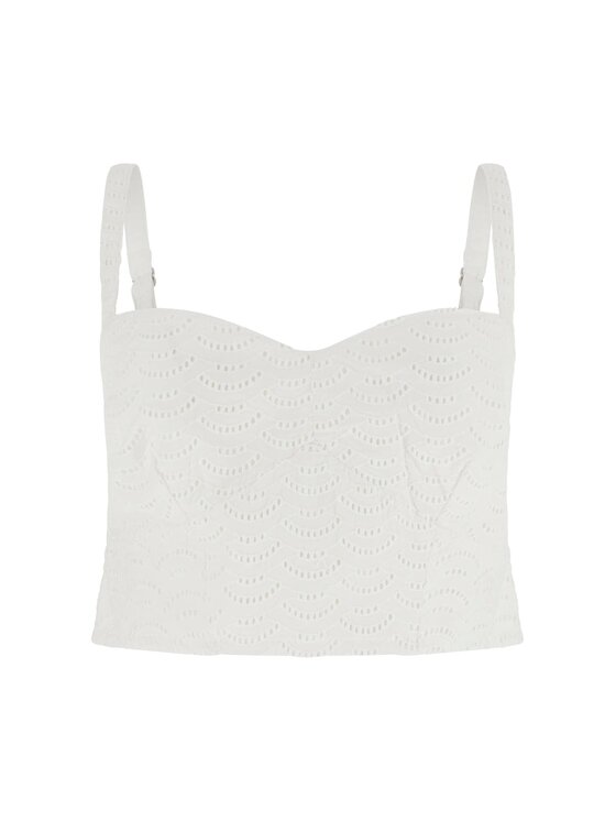 Guess Guess Top 181855 Valge Classic Fit