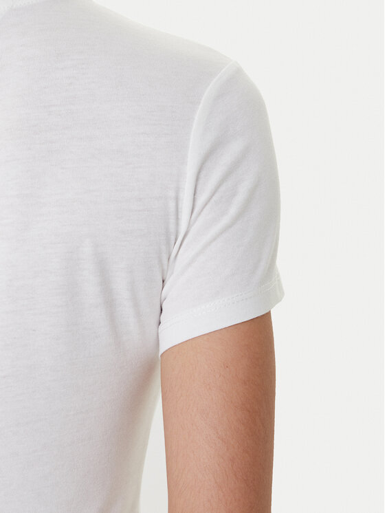 Tommy Jeans Tommy Jeans Marškinėliai Essential DW0DW20913 Balta Slim Fit