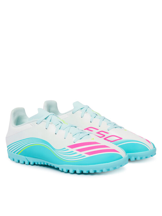 adidas adidas Buty do piłki nożnej F50 Messi Club Tf JQ0947 Biały
