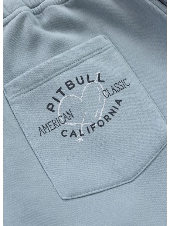 PITBULL PITBULL Szorty MANZANITA HEART Niebieski Regular Fit